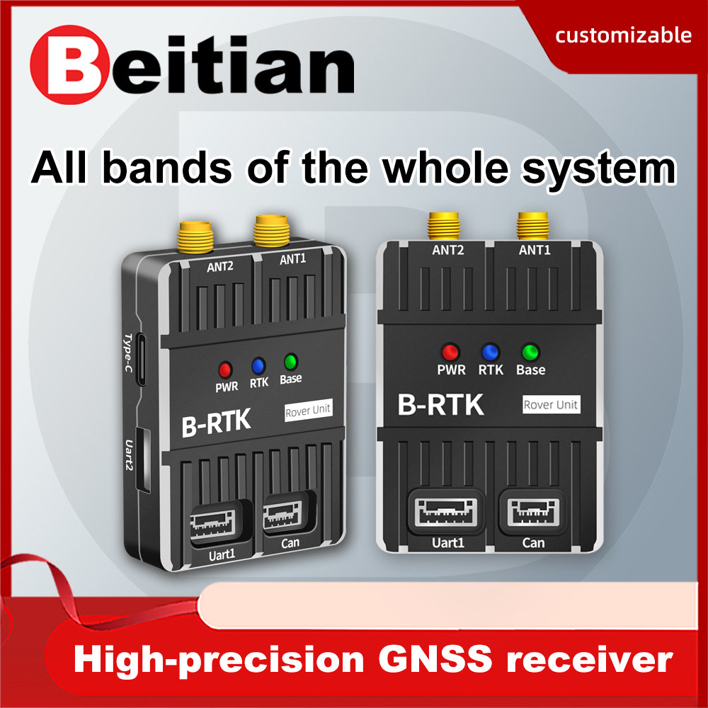 Beitian GNSS receiver high-precision geomagnetic RTK differential module Beidou GPS BT-B520 Beitian GNSS receiver high-precision geomagnetic RTK differential module Beidou GPS BT-B520